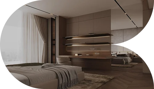 Bedroom Renovation for keeping household accesories